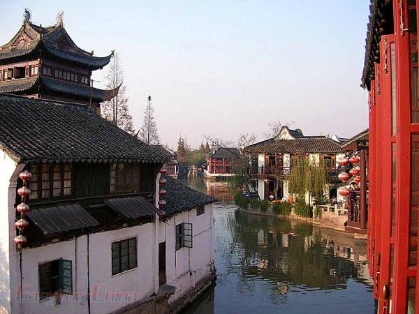 Shanghai old town in Zhujiajiao